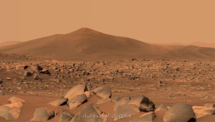 استقامت فیلمی از بزرگنمایی سنگ های مریخ منتشر نمود