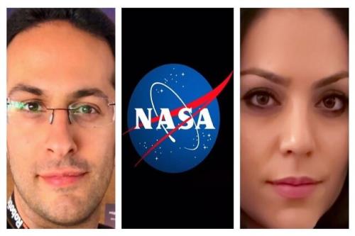 درخشش زوج ایرانی در ناسا