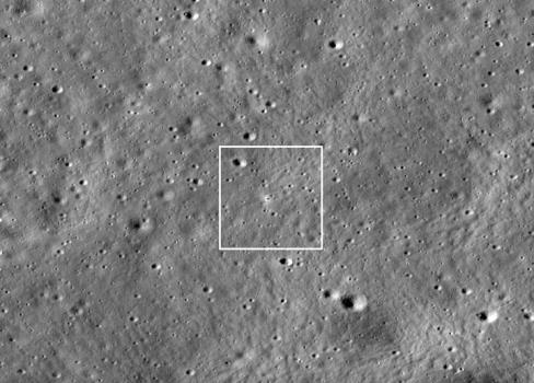 تصویری از لندر هندی روی ماه