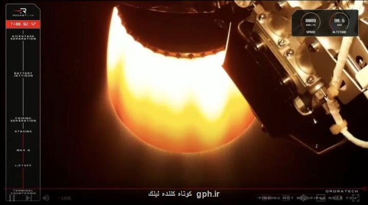 ماهواره های رصد حریق به مدار زمین رفتند