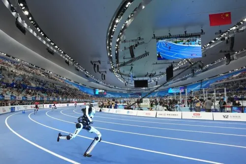 پایان المپیک روبات های انسان نما
