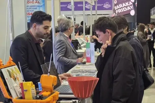 پاویون شرکتهای دانش بنیان در نمایشگاه هفته نوآوری ازبکستان