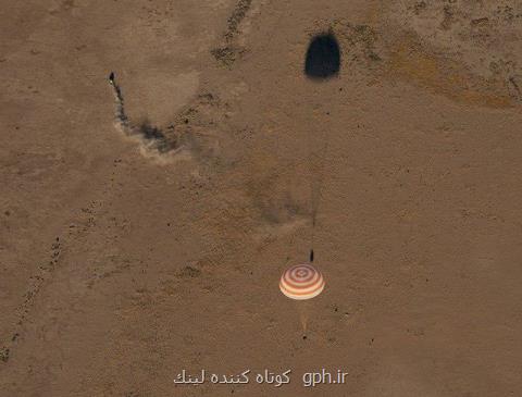 بازگشت ناو سایوز ام اس-8 از سفر 6 ماهه